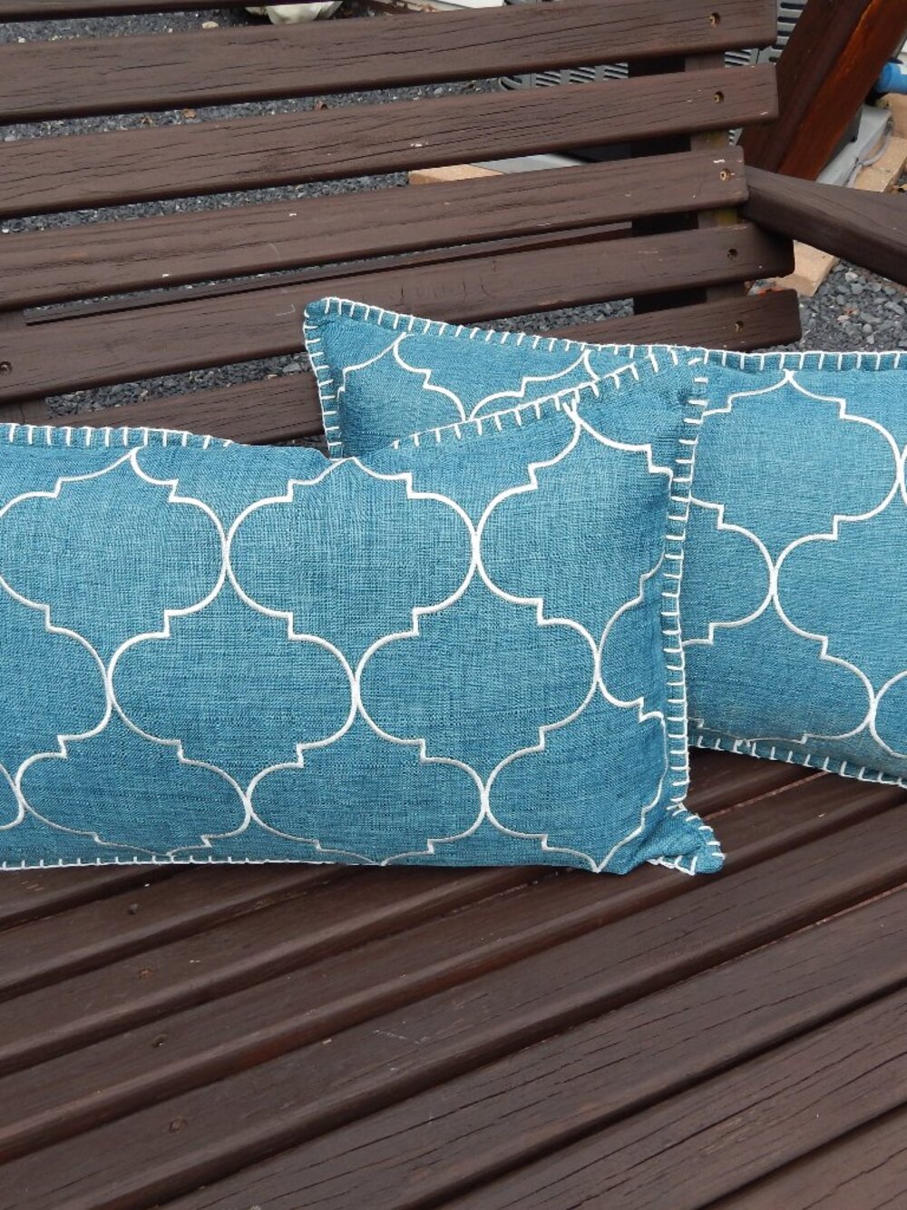 Decorative Pillow Set – Pair of 2 Rectangular Accent Pillows – 20x12